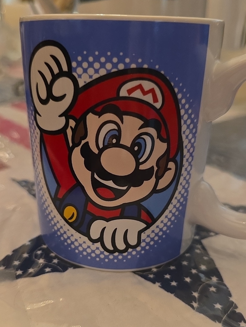 Nintendo Mario Brothers Mario Luigi Princess Peach Collectible Coffee Mug